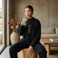 ANTI-CAFFEINE CAFFEINE CLUB FLEECE SWEATSHIRT