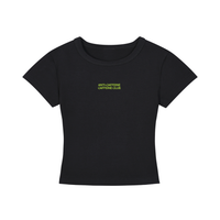 ANTI-CAFFEINE CAFFEINE CLUB CROPPED TEE