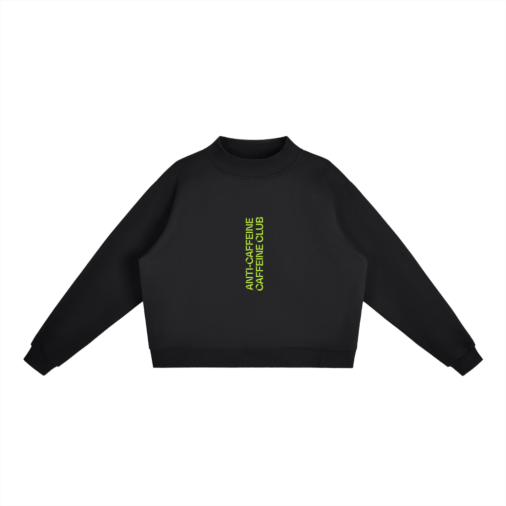 ANTI-CAFFEINE CAFFEINE CLUB FLEECE SWEATSHIRT