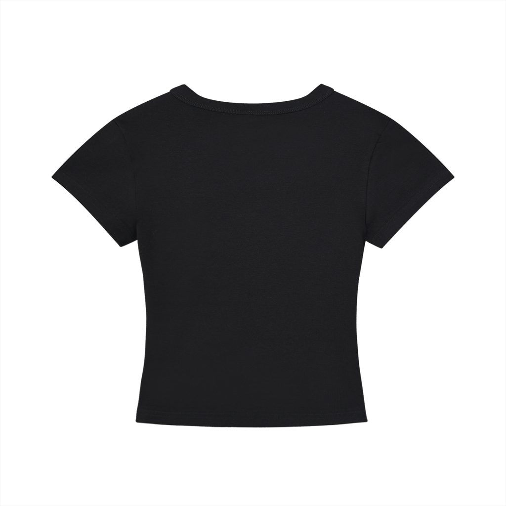 ANTI-CAFFEINE CAFFEINE CLUB CROPPED TEE