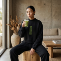 ANTI-CAFFEINE CAFFEINE CLUB FLEECE SWEATSHIRT